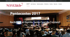 Desktop Screenshot of iglesianuevavidacantabria.com